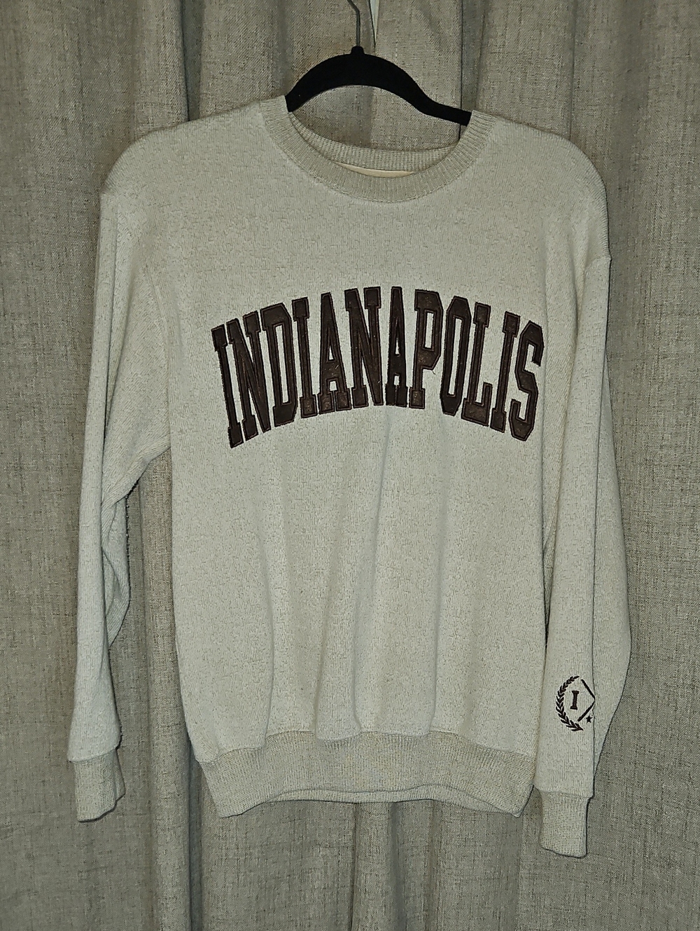 Indianapolis Crewneck Sweater - Cream